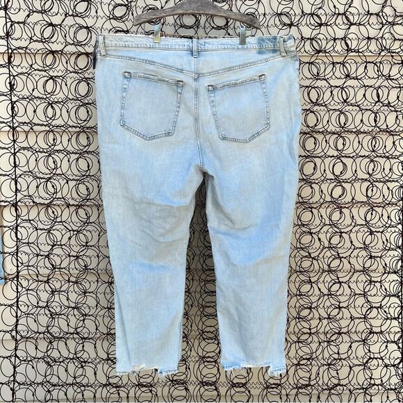 Abercrombie & Fitch The Ankle Straight Ultra High Rise Jeans NWT 36/22R - Picture 2 of 9